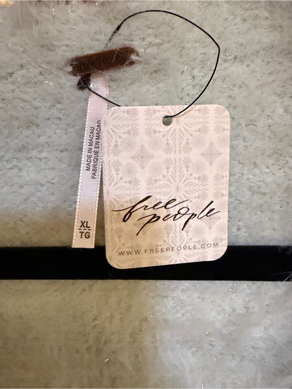 NWT Free People Snow Angel Pullover in Matcha Latte reg $148 size XL - Picture 4 of 8